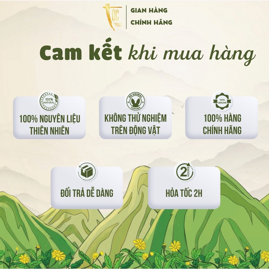 Combo 2 Sữa tắm Mướp đắng rừng & Tràm trà Cao Bằng TỘC Natural sạch khuẩn, giảm mụn và viêm nang lông 300ml