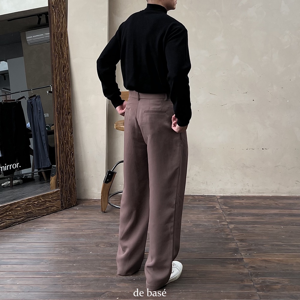 Quần Vải Ống Rộng - CLASSY Wide-leg Pants - De Basé | BigBuy360 - bigbuy360.vn