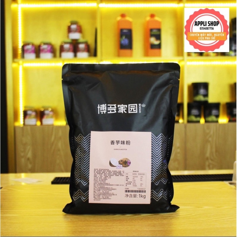 BỘT KHOAI MÔN BODUO 1KG NGUYÊN CHẤT, ĐẬM ĐÀ