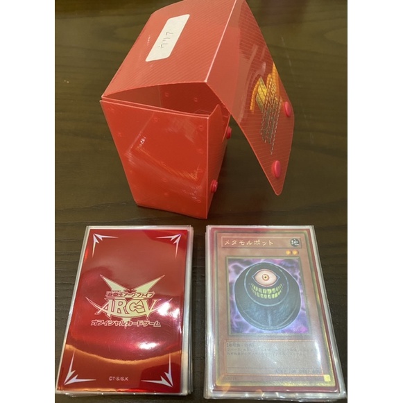 Yugioh - Sleeve - Combo Bọc Bài Hình + Bọc 2 Lớp + Hộp Đựng Bài Deck Box + Thẻ Bài Ngẫu Nhiên - Đã Qua Sử Dụng 1
