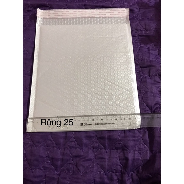 Túi Xốp Gói Hàng ,Túi  Niêm  Chống Nước Chống Va Đập Kích Thước 25x28+4cm