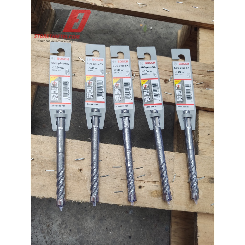 Mũi khoan  SDS PLUS-5X  Bosch  2608833777