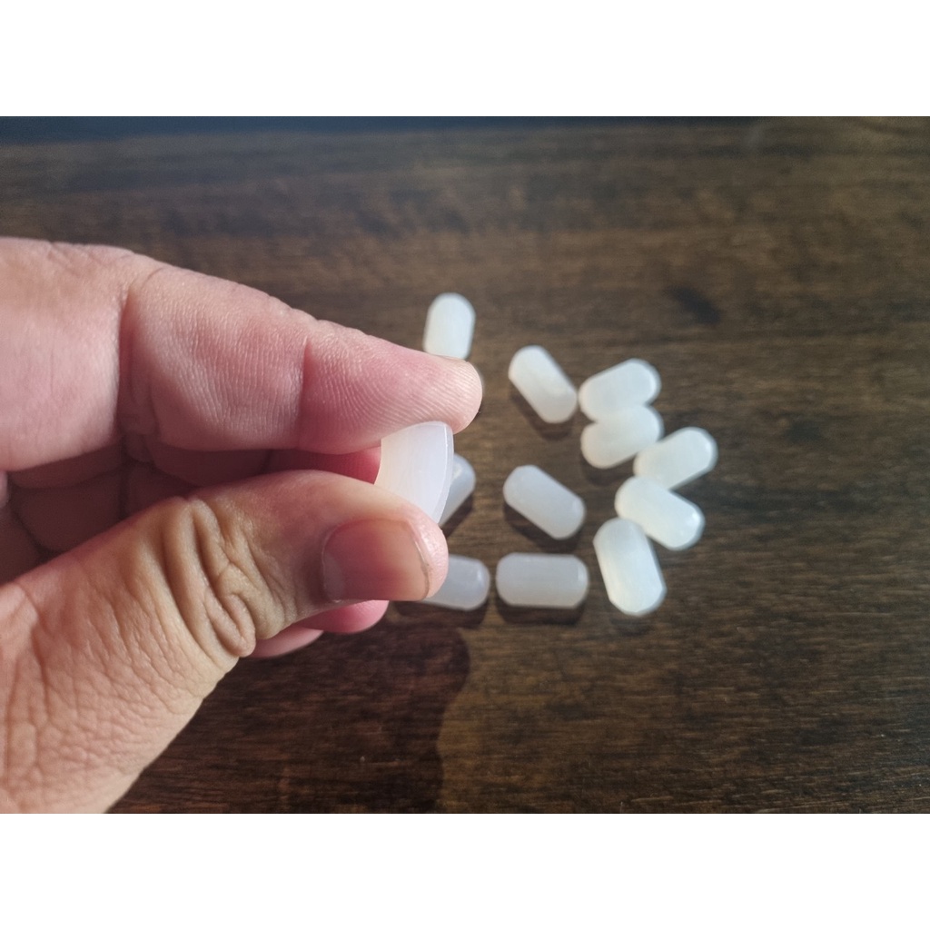 01 viên Bi Lục Lăng Silicone size 8mm