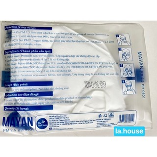 KHẨU TRANG MAYAN N95