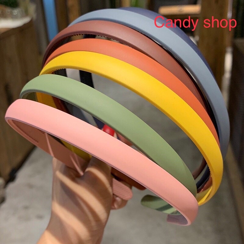 Băng Đô Cài Tóc Màu Nude Trà Sữa Phong Cách Hàn Quốc HotTrend.