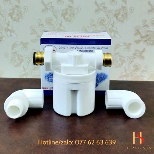 Phao Cơ Thông Minh đa năng phi 21 tự ngắt khi đầy bồn, bể nước sạch, dùng cho chăn nuôi