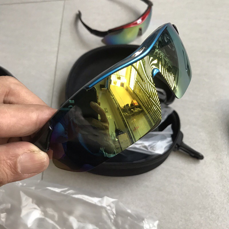 BỘ KÍNH THỂ THAO 5 TRONG 1 ĐI PHƯỢT, ĐI XE ĐẠP, XE MÁY