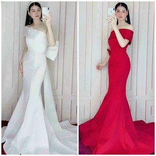 ĐẦM DẠ HỘI BODY ĐUÔI CÁ 5 IN 1 SIÊU BIẾN HOÁ TẶNG KÈM HOA TAI THỜI TRANG