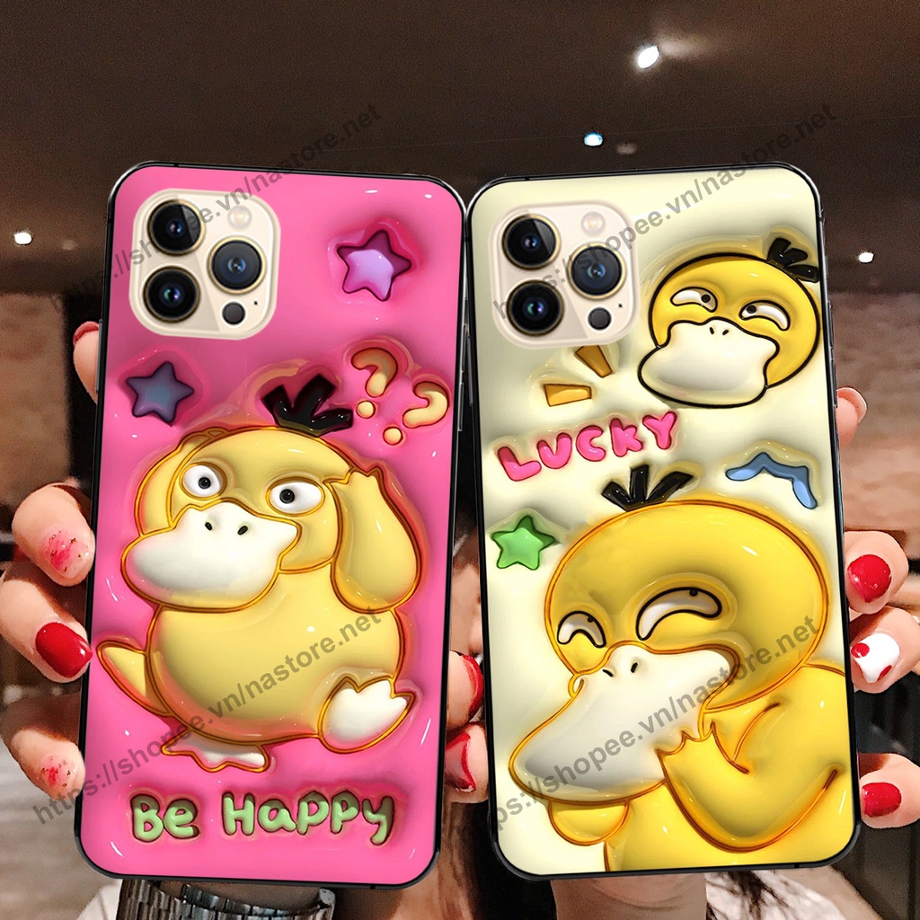 Ốp lưng Iphone 13-IPHONE 13 PRO-IPHONE 13 PRO MAX heo vàng, gấu dâu lotso xinh xắn cute giá rẻ