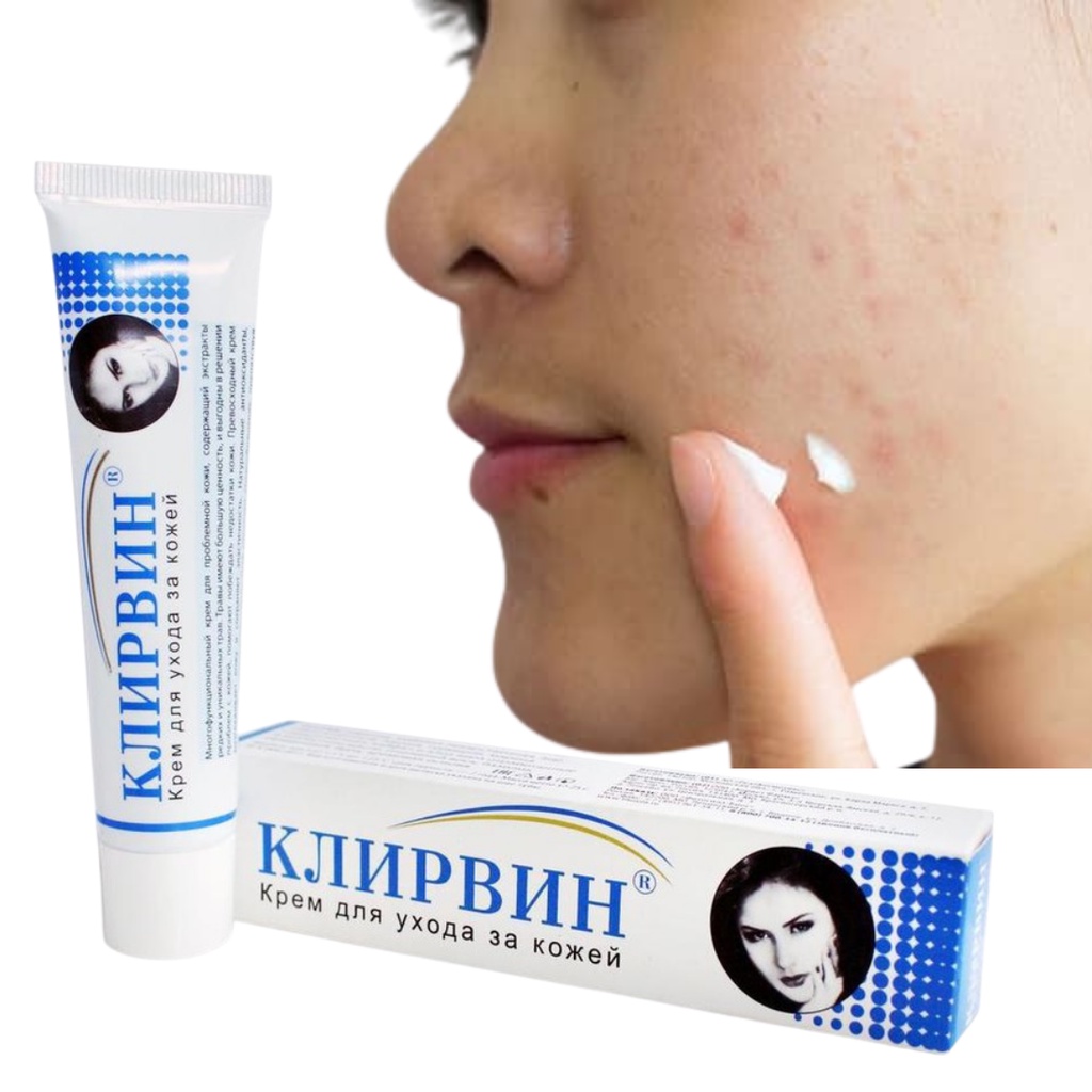 Kem Sẹo Nga Klirvin Mờ Sẹo Lồi, Sẹo Lõm, Làm Mờ Vết Sẹo Thâm Cải Thiện Vùng Da Tối Màu 25gr - Besty Beauty
