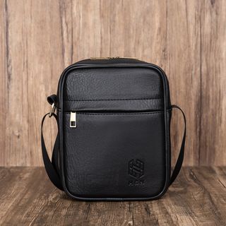 Túi đeo chéo nam da MÀU ĐẬM da loại 1 cao cấp dẻo mịn