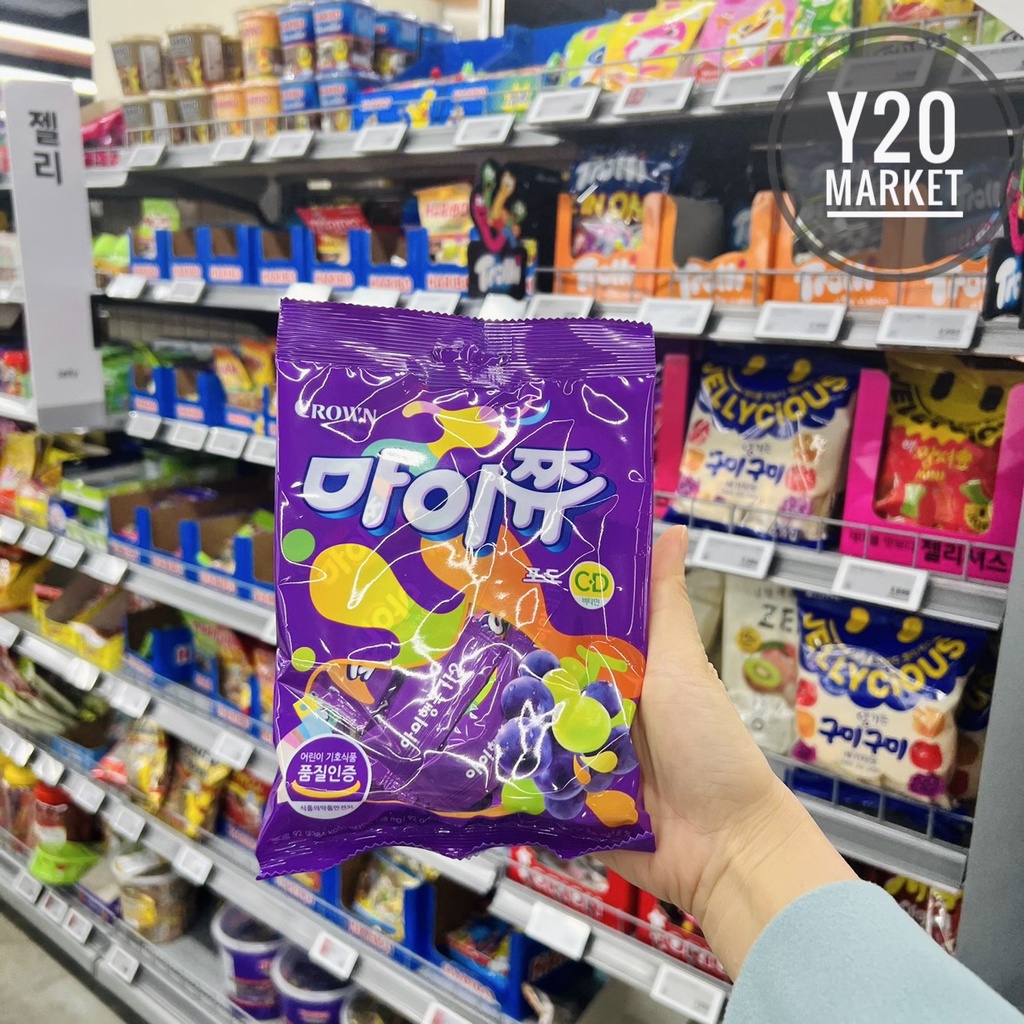 KẸO MỀM CROWN CÁC LOẠI TRÁI CÂY