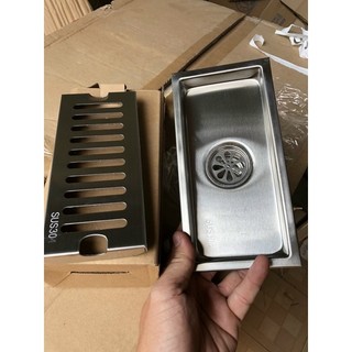 Phễu thoát nước sàn dài inox 304