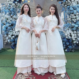 Áo Dài Cách Tân Nữ Tay Bèo LD55