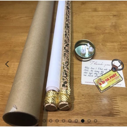 Tranh Liễn -Tranh Thư Pháp -Vải canvas cao cấp nẹp sáo gỗ tự nhiên -BÁT NHÃ TÂM KINH- SIZE 40x60cm- GIÁ XƯỞNG