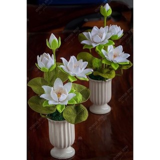 Hoa sen len handmade