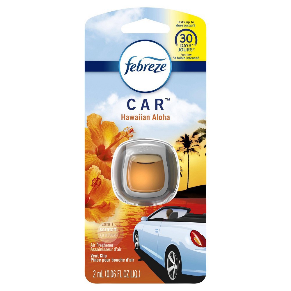 Nước Hoa Ô Tô Febreze Cao Cấp Kẹp Cửa Gió Điều Hòa Xe Hơi Febreze Car