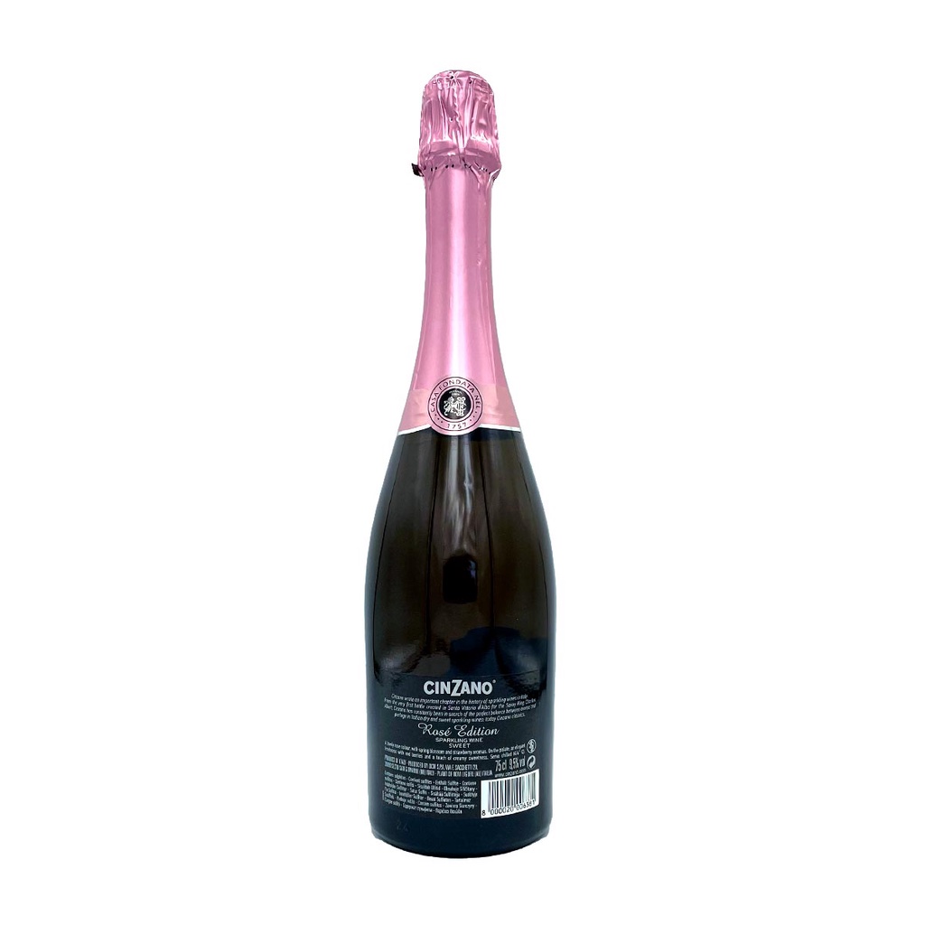 Rượu vang nổ Cinzano Rose 9.5% 1x0.75L