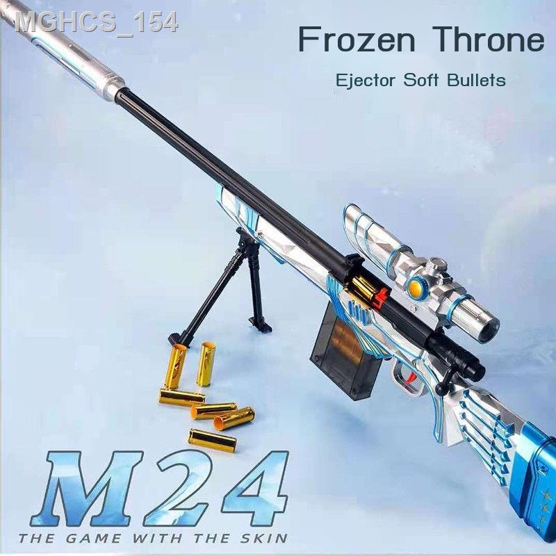 ¤Súng Đồ Chơi Trẻ Em AWM Lớn Mô Phỏng M24 Ngôi Sao Đức Tin Ném Đạn Mềm Súng Ăn Thịt Gà Bé Trai 98K Súng Bắn T