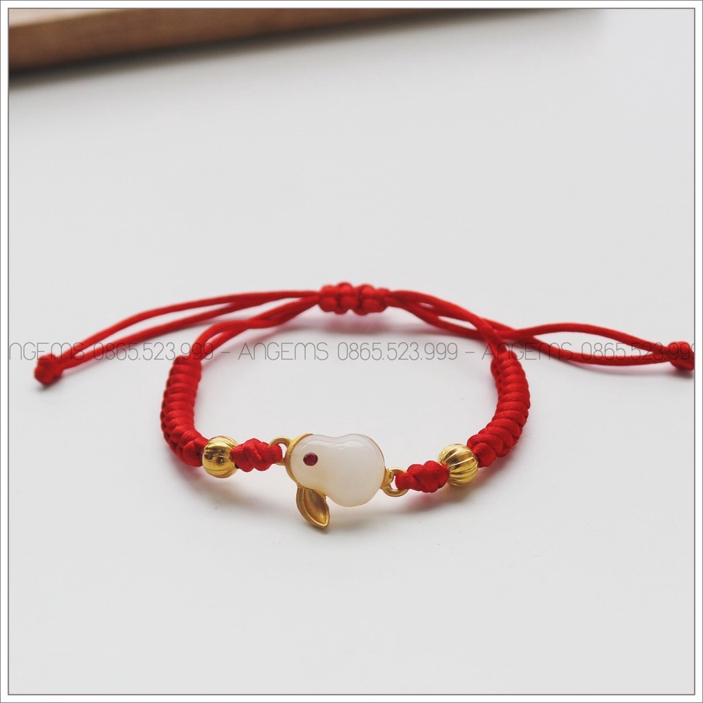 Vòng Tay Chỉ Đỏ Đồng Điếu May Mắn  - Vòng Phong Thủy Tình Duyên Tài Lộc