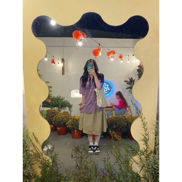 Pass chân váy dài