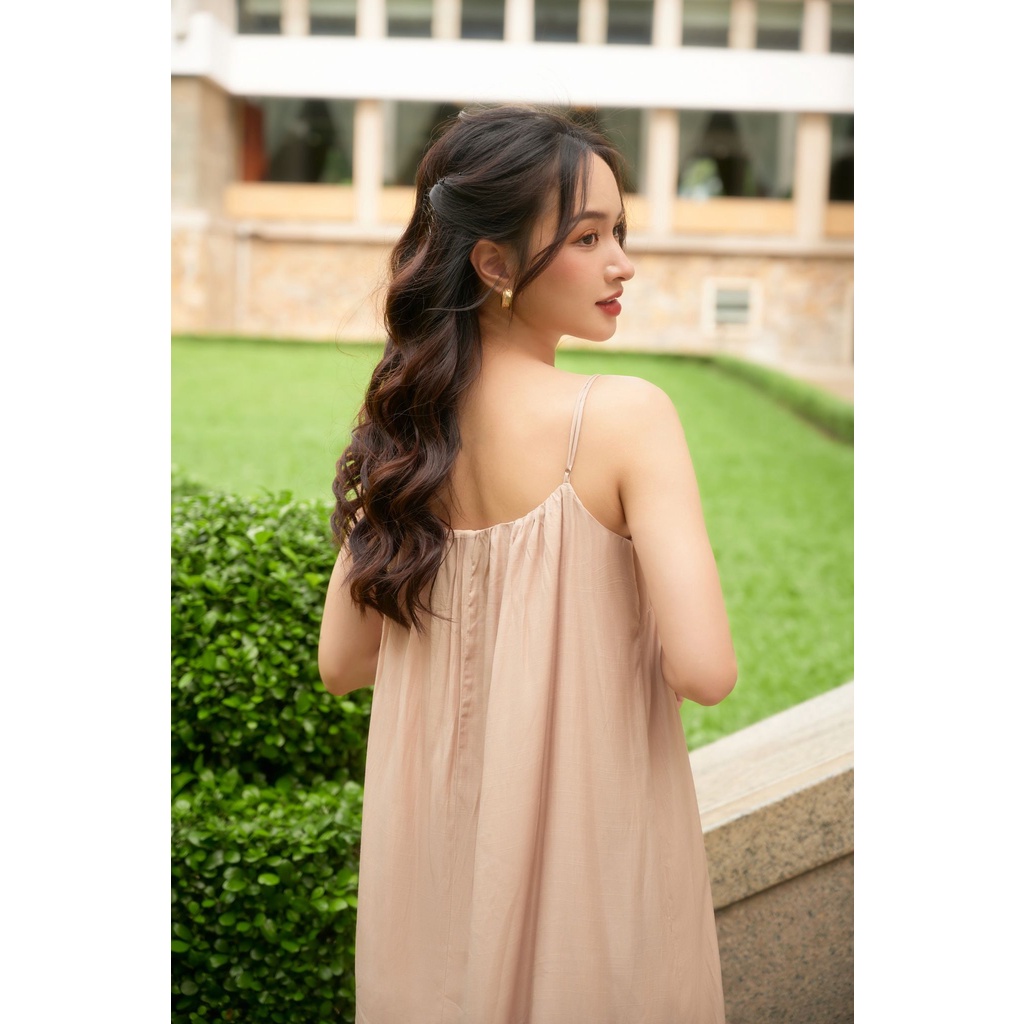 OLV - Đầm Anne Beige Dress