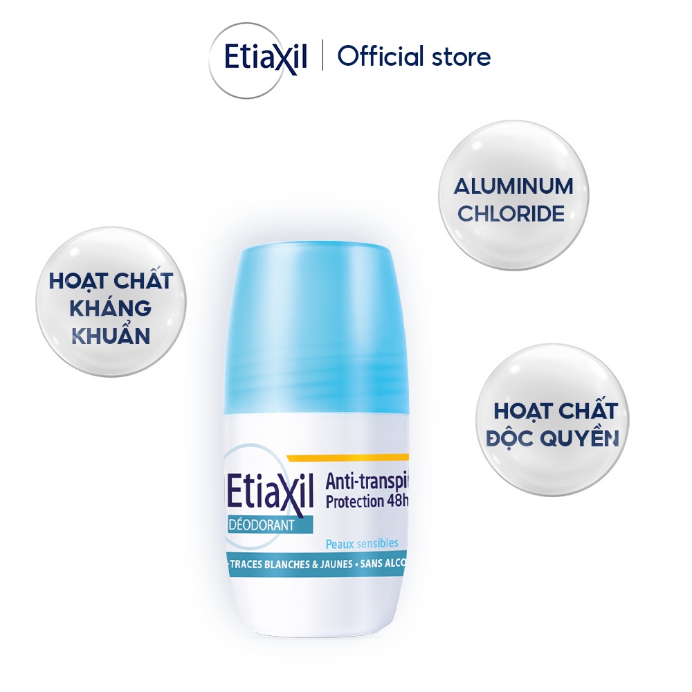 Lăn khử mùi hàng ngày Etiaxil 50ml