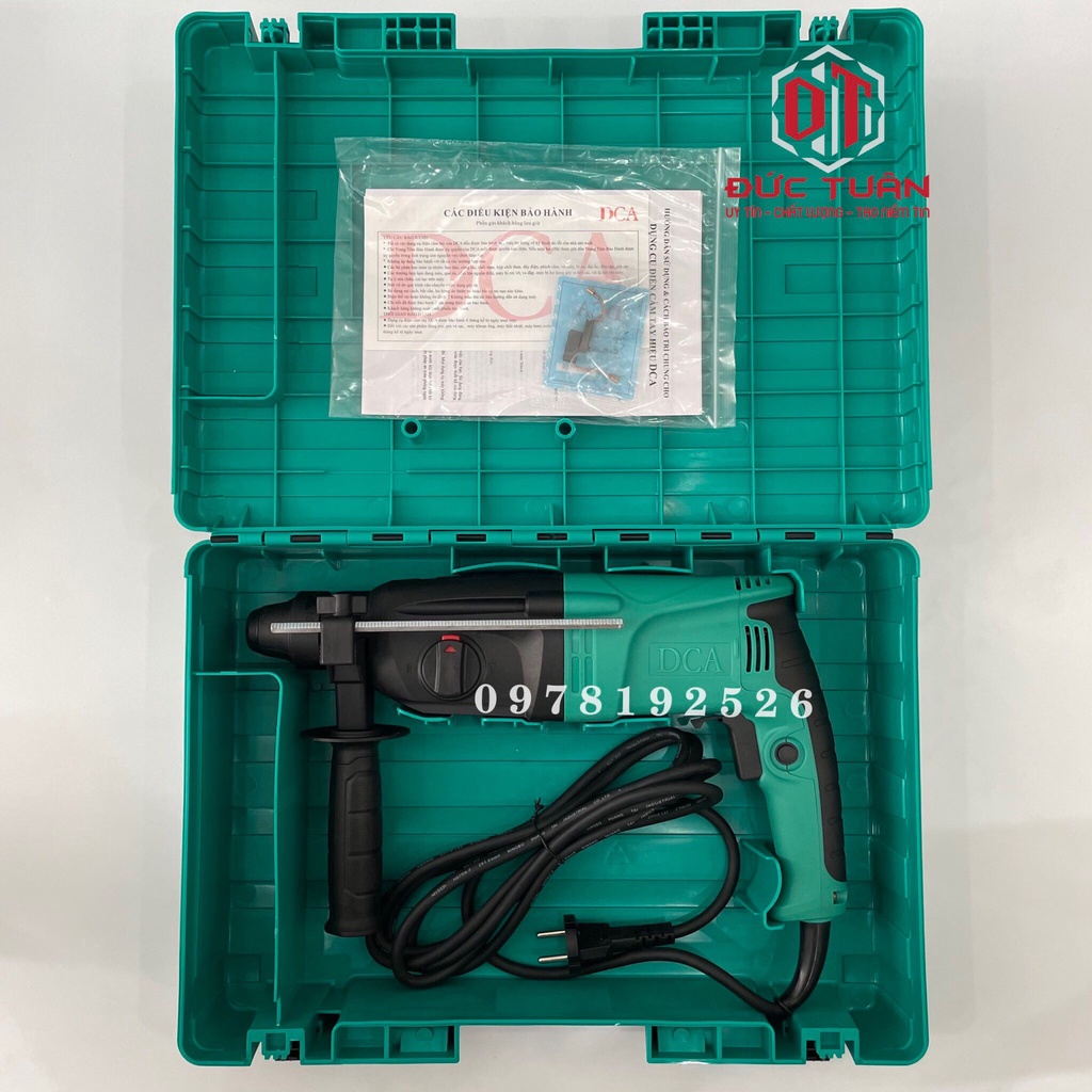 Máy Khoan Bê Tông DCA AZC05-26B Công Suất 800W - Khoan Bê Tông 3 Chức Năng