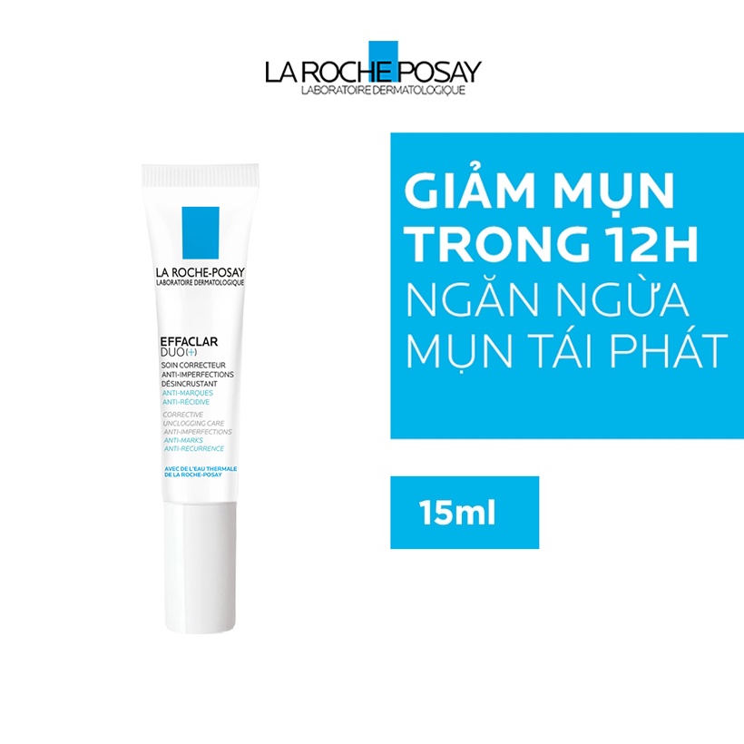 Bộ gel rửa mặt và tắm giúp làm sạch bã nhờn,giảm mụn & thâm sẹo La Roche-Posay Effaclar Micro-Peeling Gel