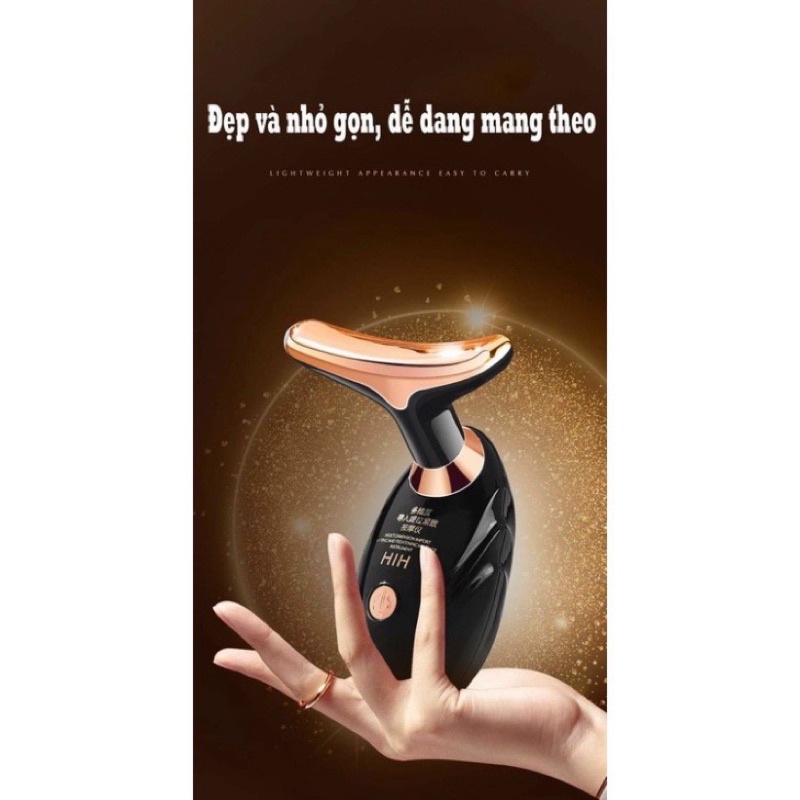 MÁY MATXA NÂNG CƠ MẶT, MÁY MATXA CẦM TAY ION HIH GIÚP TRẺ HOÁ LÀN DA