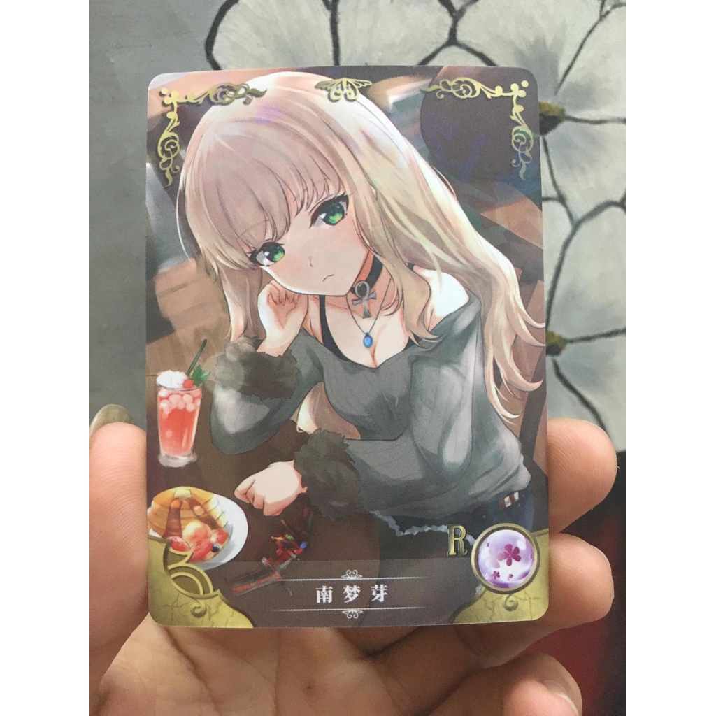 (Rain15) Thẻ bo góc nhân vật Yume Minami