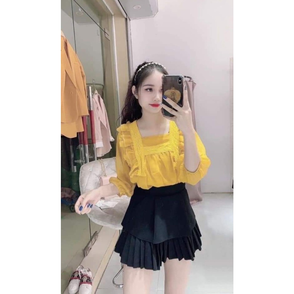 Áo bèo vai cực hót