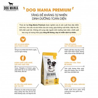 Thức Ăn Hạt Dog Mania Premium Cho Chó Mọi Lứa Tuổi - Bao 5kg
