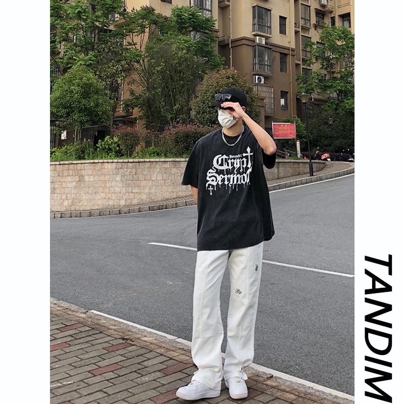 Áo wash SERMON form rộng Unisex