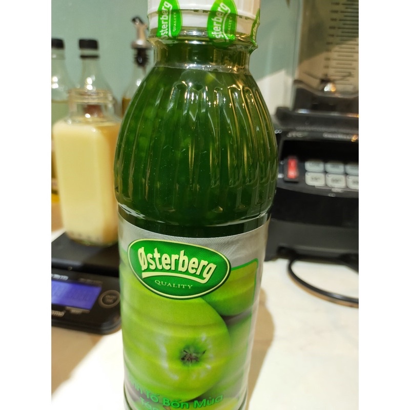 Sinh Tố Osterberg Táo Xanh - Chai 1L