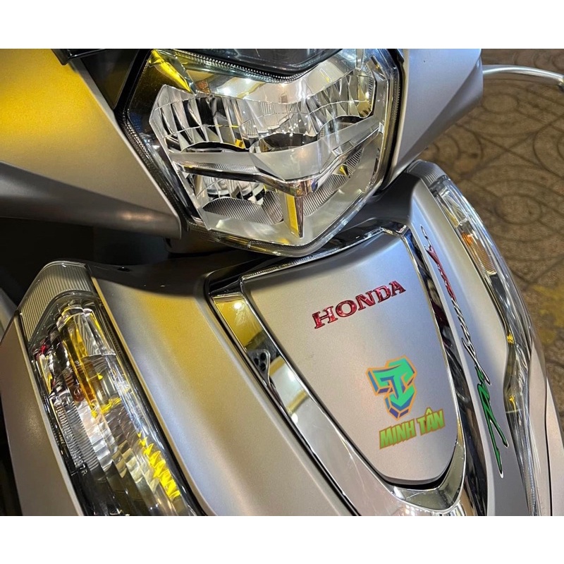 Tem zin honda chữ nổi mặt nạ xe 8cm hàng zin sắc nét