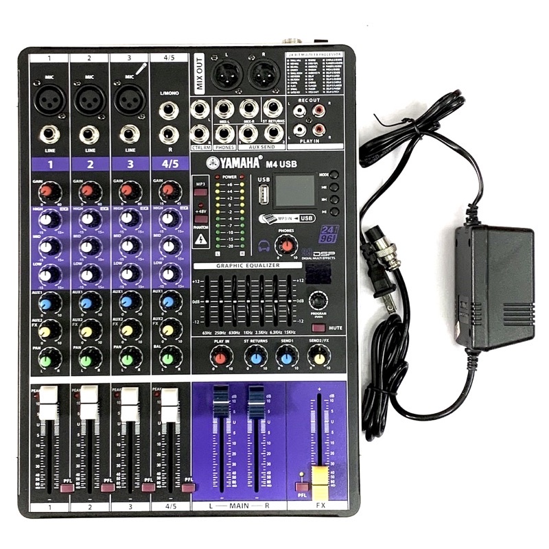 Bàn mixer M4 - 99 hiệu ứng bảo hành 12 tháng