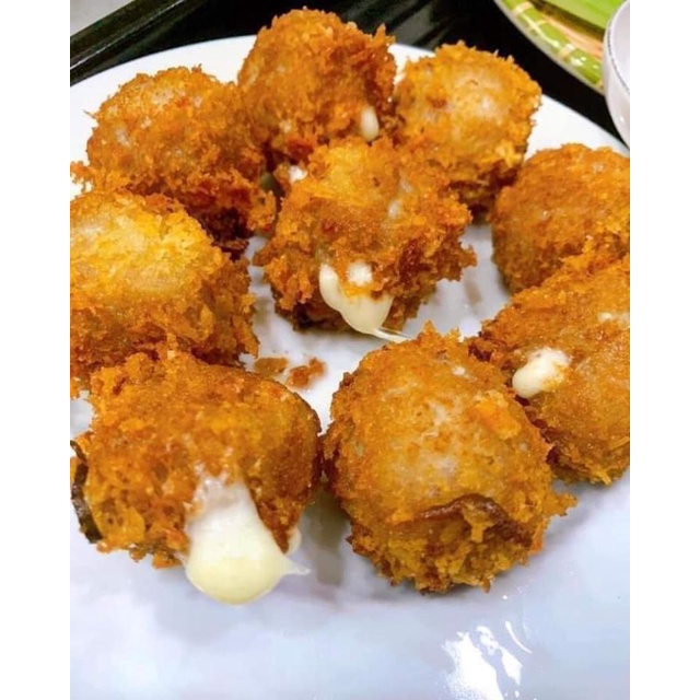 Nem Viên Huta Nem Chua Rán Nhân Phô Mai Kéo Sợi ❤️GIÁ SỈ❤️Hộp 12 Viên Chuẩn Cty Béo Ngậy Thơm Ngon