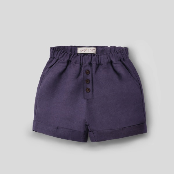 Quần Short Linen Cho Bé - ROY SHORTS - PAL007 - SAOLA KIDS CLOTHING