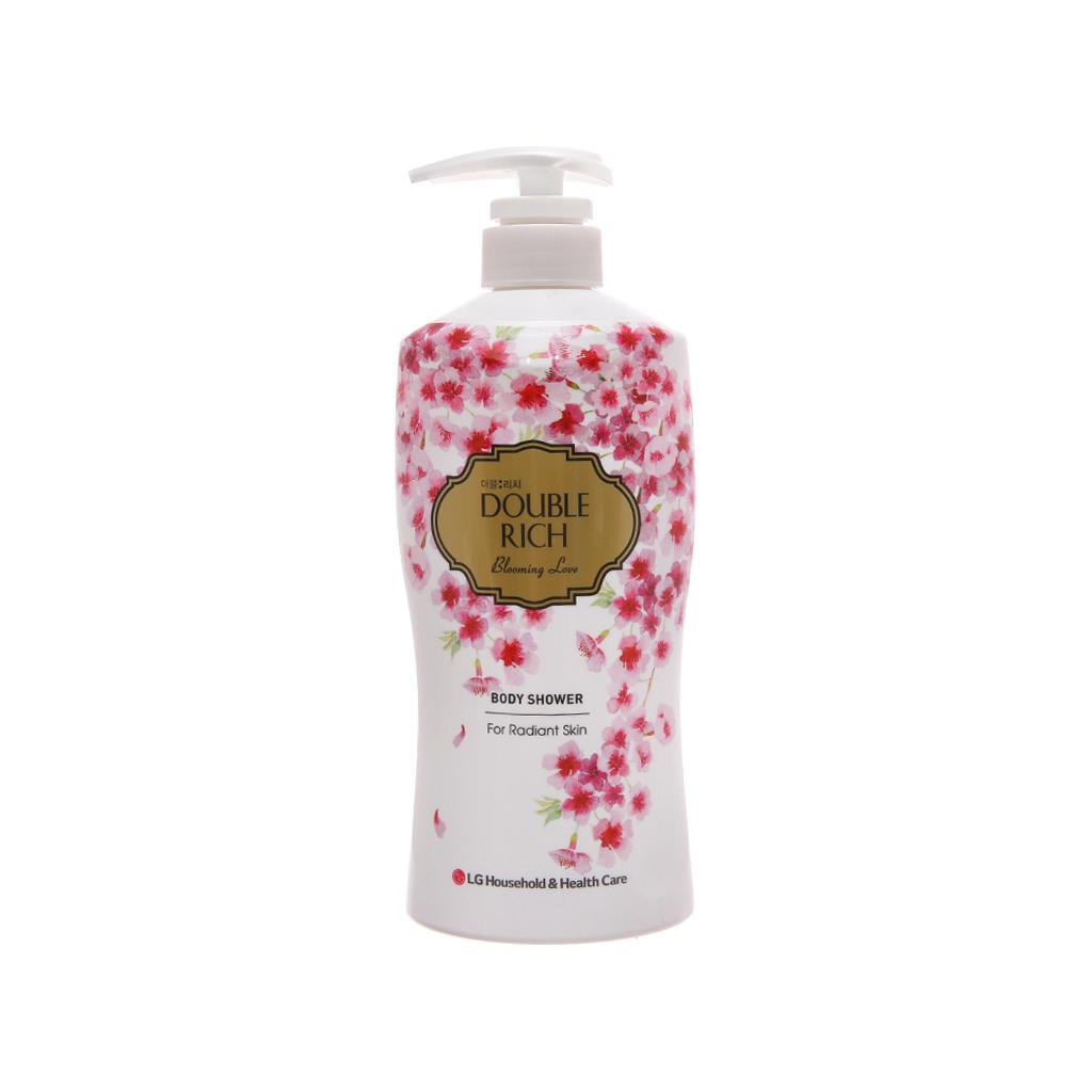 Hộp quà sữa tắm dưỡng da Double Rich 550g
