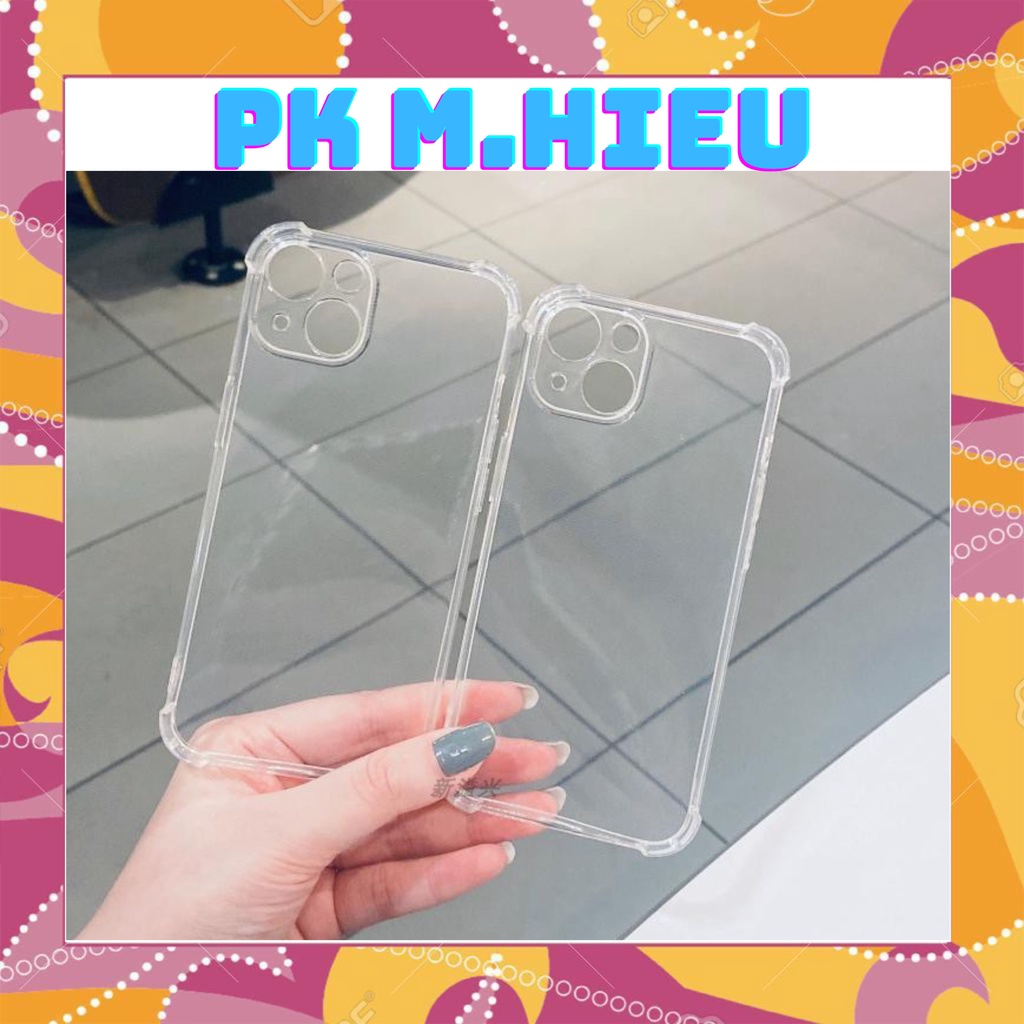 Ốp Lưng iphone Chống Sốc Silicon Trong Suốt cao cấp 1,5mm 6Plus/7Plus/8Plus/X/XSMAX/11PRO/ 11PRO MAX/12max/13/14promax