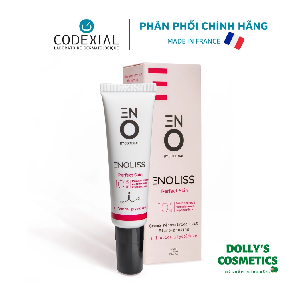 Kem Trẻ Hóa Sáng Da Enoliss Perfect Skin 10 AHA By CODEXIAL - Pháp