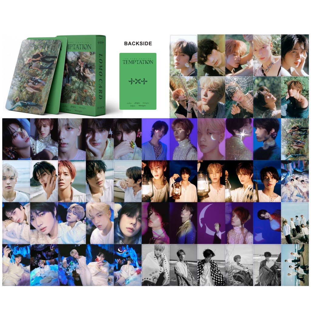 KPop TXT Album TEMPTATION Photocard Lomo Card Postcard