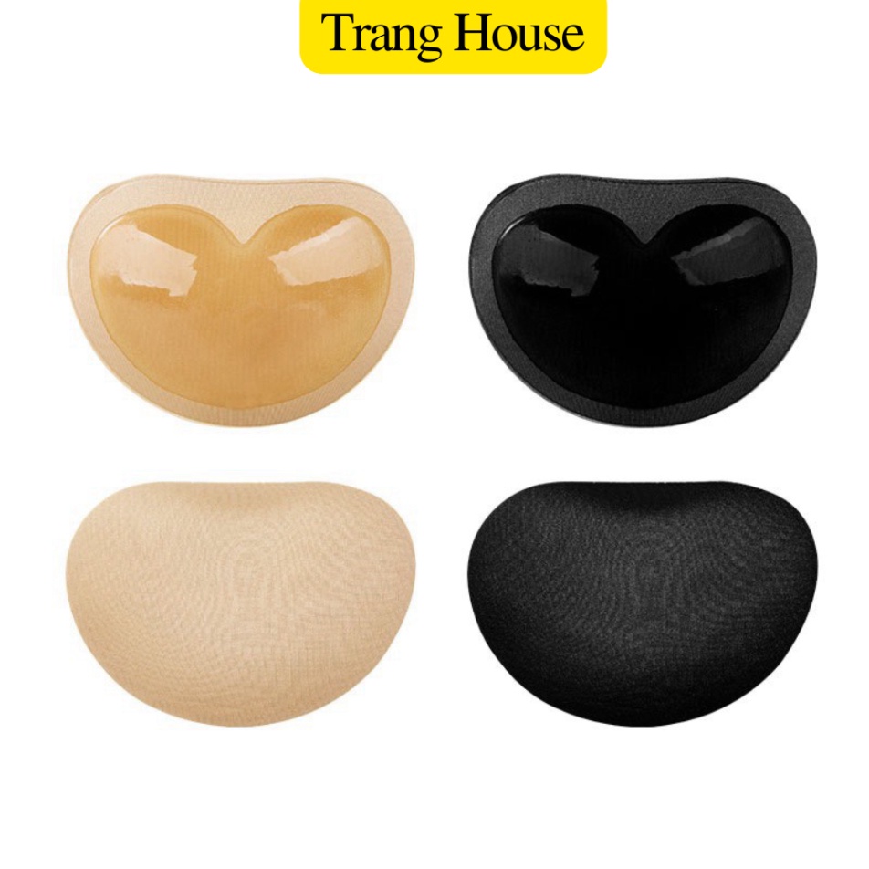 Đôi Miếng Dán Đệm Nâng Ngực , Siêu Đẩy Tạo Khe  - Đệm Dán Hình Tim - TRANG HOUSE