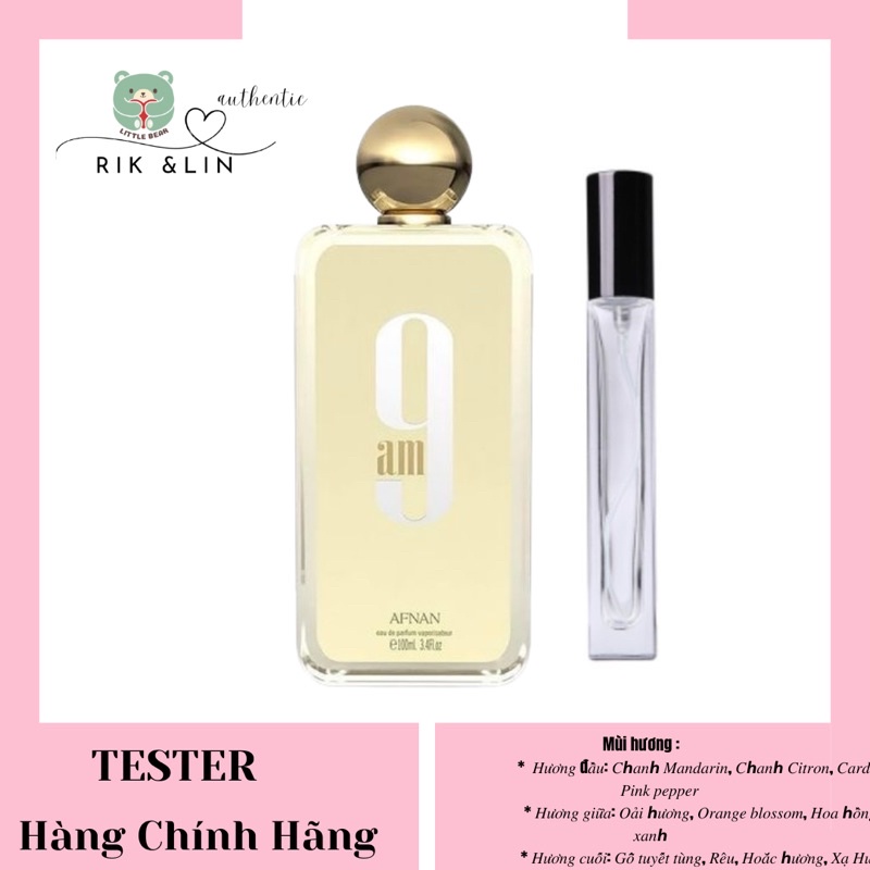 Auth_ 9AM / 9PM AFNAN NƯỚC HOA