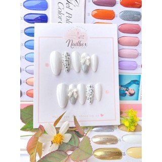 Nail Box thiết kế nhẹ nhàng gắn nơ