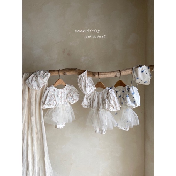 Suit bơi kèm mũ cho bé hãng Anne Hàn Quốc