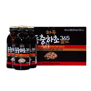 Nước Đông Trùng Hạ Thảo Daesan (Hộp 10 chai x 100ml) (HỘP)