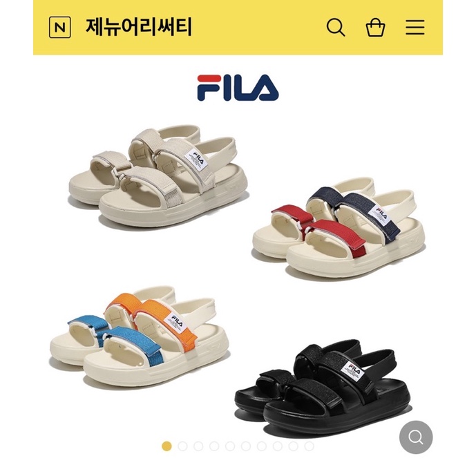 Sandal Fila - Dép quai hậu Fila 필라 샌들