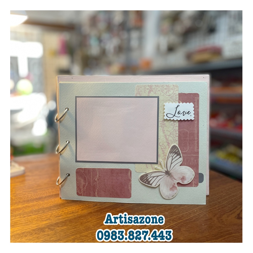 Album ảnh dán - Scrapbook handmade